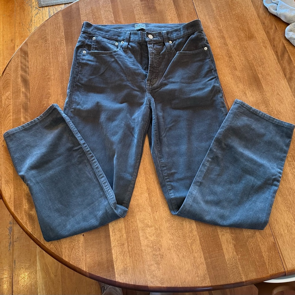 JCrew Vintage Slim Straight Corduroy Pants